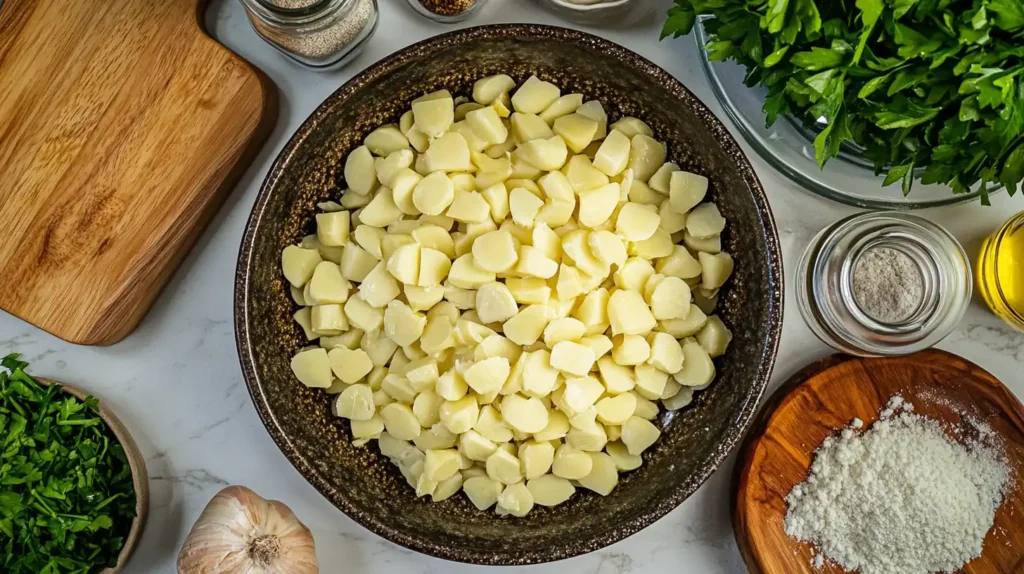 How should you eat hearts of palm? Sliced hearts of palm on a plate