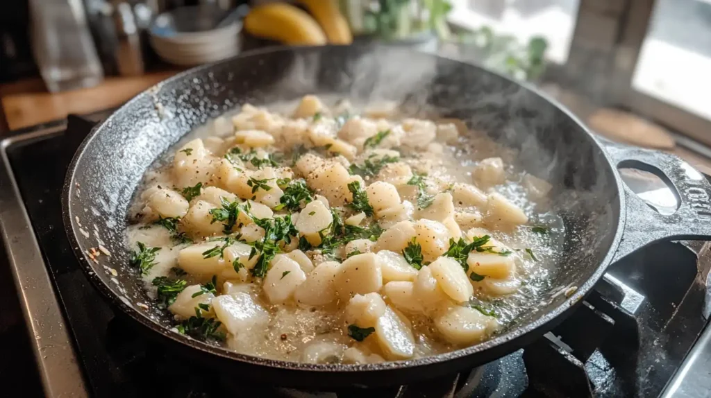 Are you supposed to cook hearts of palm? Sliced fresh hearts of palm on a cutting board.