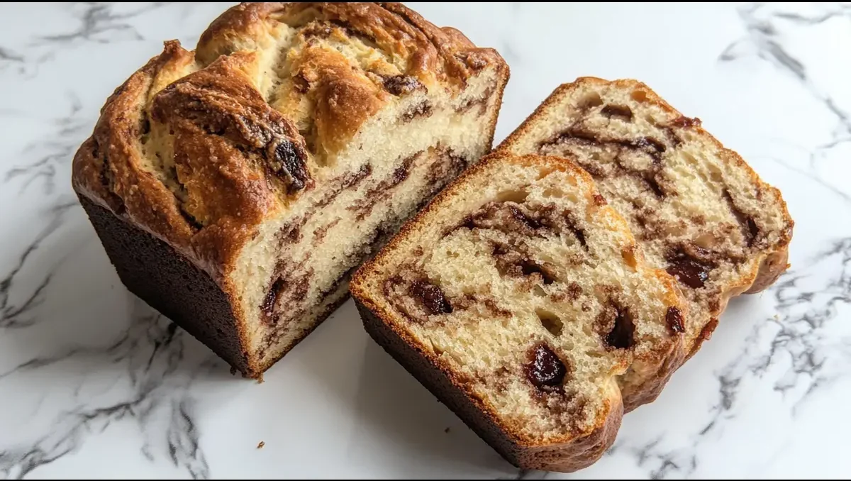 “Hummingbird bread loaf with bananas and pineapple